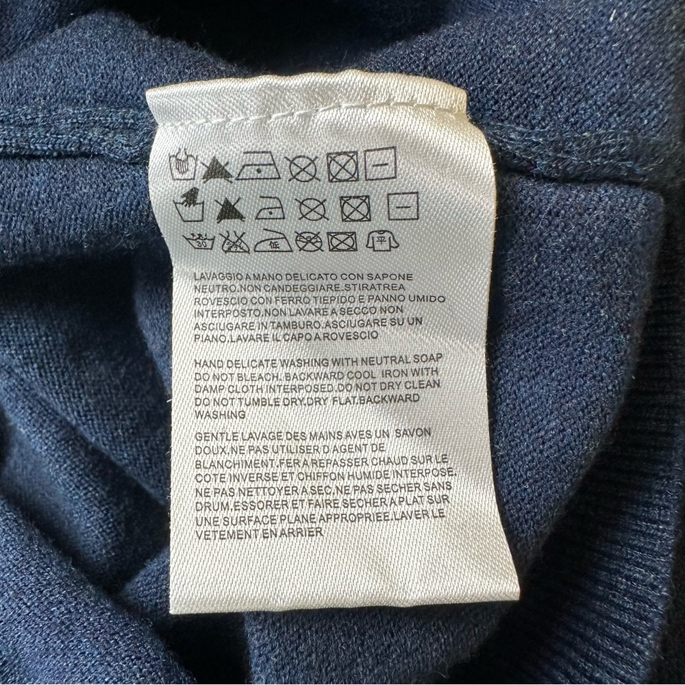 Johnny Manglani Cashmere Quarter-Zip Sweater - Picture 7 of 10